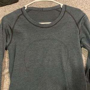 Teal long sleeve size 8